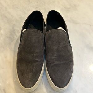 Vince suede slip on sneakers